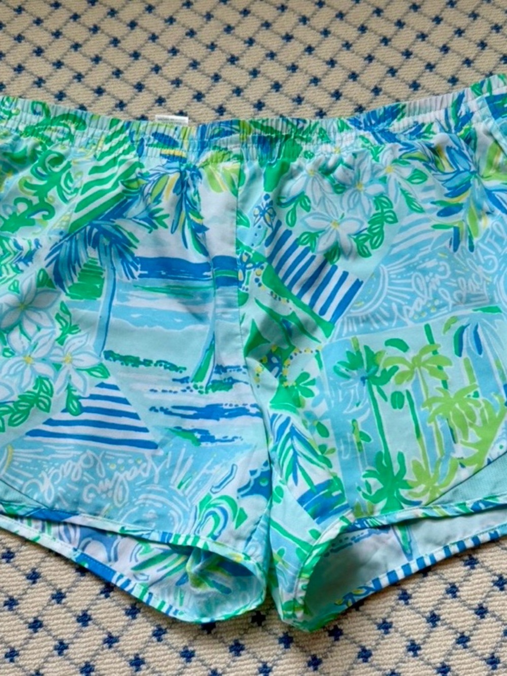 Lilly Pulitzer Luxletic Ocean Trail Shorts